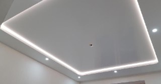 Светодиодные натяжные потолки Реж, цена от 1542 руб.